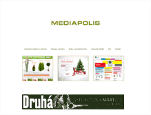 Tablet Screenshot of mediapolis.cz