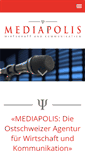 Mobile Screenshot of mediapolis.ch