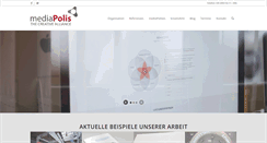 Desktop Screenshot of mediapolis.de